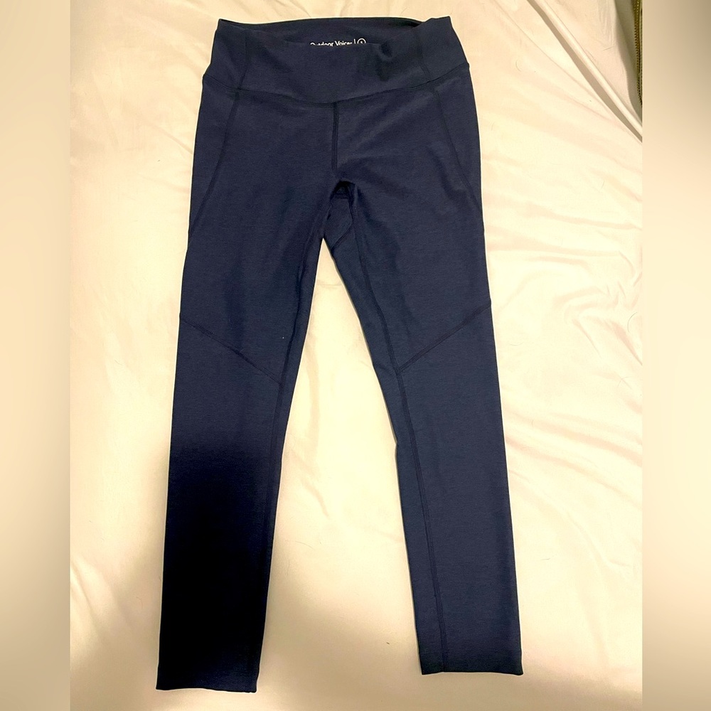 Outdoor Voices Navy Blue 7/8 Leggings Small